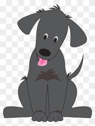Clip Art Royalty Free Library Black Lab Dog Clipart - Dog - Png Download