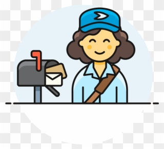 Icon Image Creator Pushsafer Send Push Notifications - Mail Carrier Clipart