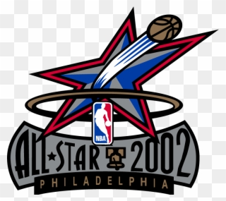 2000 2001 And 2001 2002 Nba All Star Game Srgb Graphics - Nba All Star 2002 Logo Clipart