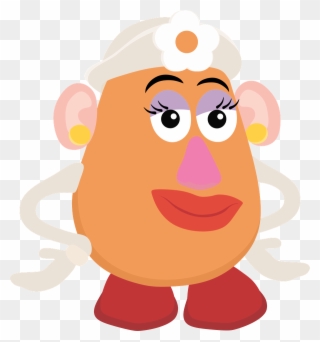 Minus Toy Story Buzz, Toy Story Party, Disney Clipart, - Clipart Mr Potato Head - Png Download