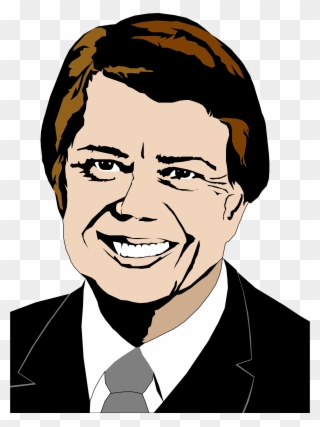 Clipart Jimmy Carter Rh Openclipart Org - Jimmy Carter - Png Download