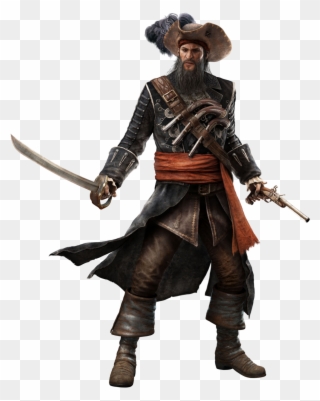 Pirate - Assassins Creed Black Flag Barbanegra Clipart