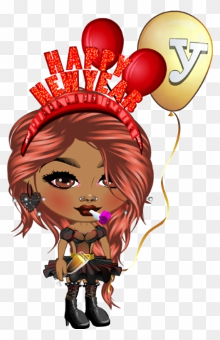 Happy New Year Everyone - Illustration Clipart