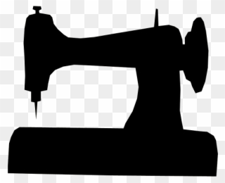 Services - Helperweb - Sewing Machine Silhouette Clipart
