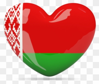 Belarus Flag Clipart Valentines Day - Flag: Belarus 1995-2012 | Belarus 1995-2012 - Png Download
