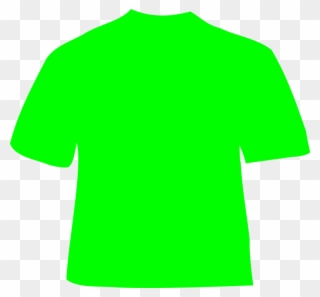 Tshirt Clipart Green Shirt - Green Shirt Transparent Background - Png Download
