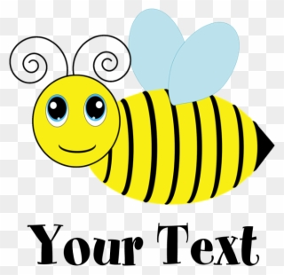 Favorite - Personalizable Honey Bee Throw Blanket Clipart