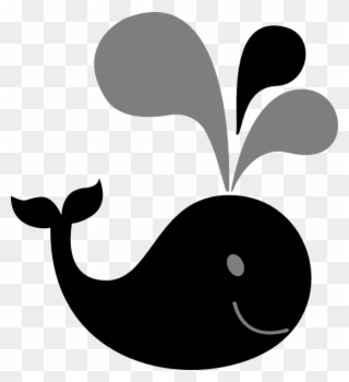 Clip Arts Related To - Whale Clipart Black - Png Download