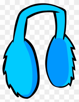 Scarf Clipart Club Penguin - Club Penguin Earmuffs - Png Download