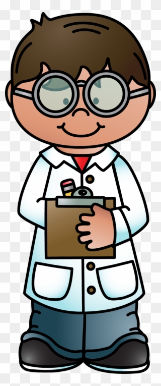 Melonheads Clipart - Scientist Taking Notes Clipart - Png Download