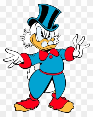 Ducktales Clip Art Disney Clip Art Galore - Walt Disney's Uncle Scrooge Adventures In Color - Png Download