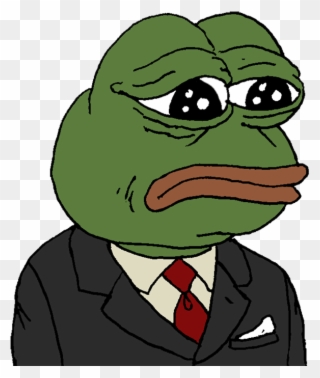 Download Pepe The Frog In A Suit Clipart Pepe The Frog - Pepe The Frog In A Suit - Png Download