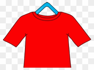 Shirt Clipart Red Shirt - Shirt On A Hanger - Png Download