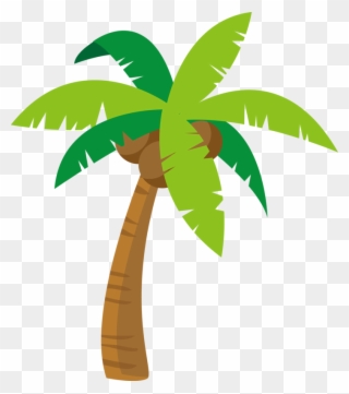 Image Result For Molde Flor Moana - Palm Tree Cartoon Png Clipart ...