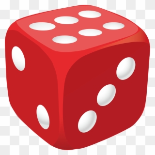 Yamb Dice Android Clip Art - Red Dice Svg - Png Download