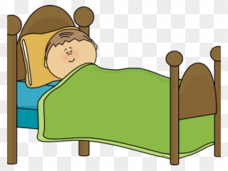 Free Stock Resting Clipart - Sleeping Kid Clipart - Png Download