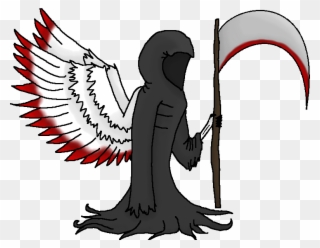 Png Freeuse Library Archangel Drawing Death - Cartoon Death Angel Png Clipart