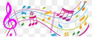 Download Notas Musicales De Colores Clipart Musical - Transparent Background Musical Notes Png