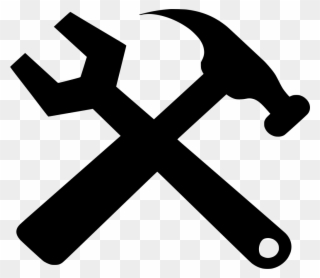 Hammer And Wrench Crossed Clipart