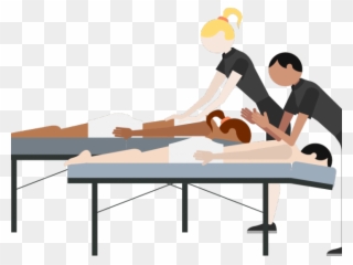 Relax Clipart Massage Table - Massage - Png Download