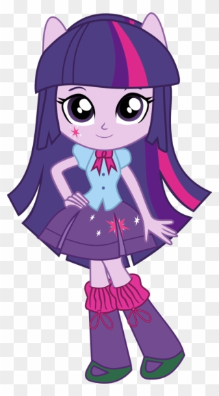 Sparkle Clipart Mini Stars - My Little Pony Equestria Girls Minis Twilight Sparkle - Png Download