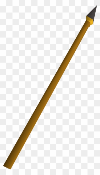Gilded Spear - Gold Spear Transparent Clipart