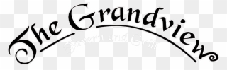 Grandview Logo Header - Calligraphy Clipart