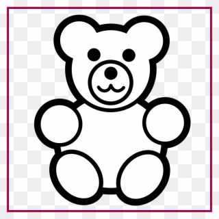 The Best Ideas How - Simple Bear Drawing Cute Clipart