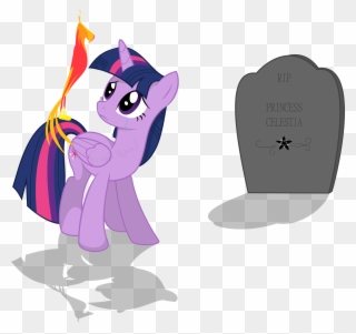 Grave Clipart Immortality - Princess Twilight Sparkle Vector - Png Download