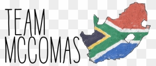 Gospel Focus Pt - South African Flag Map Vector Clipart