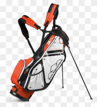New Sun Mountain Lightweight Series Golf Bags - Sun Mountain Stand Bag Orange Clipart