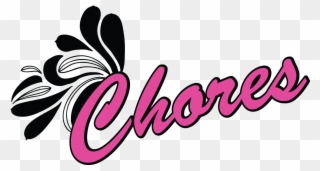 Chore Clipart Home Chore - Word Chores - Png Download