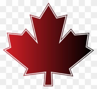 Maple Leaf Clipart Canada Day - Feuille D Érable Canada - Png Download