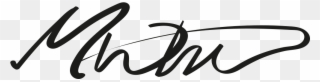 Author Signature - Calligraphy Clipart