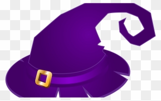 Purple Witch Hat Transparent Png Clip Art Image Gallery - Witch Hat Transparent Background