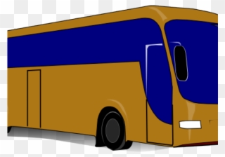Bus Clipart Tourist Bus - Gambar Bus Kartun Png Transparent Png