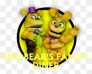 Diner Clipart Toy - Fredbear's Family Diner Fnaf World - Png Download