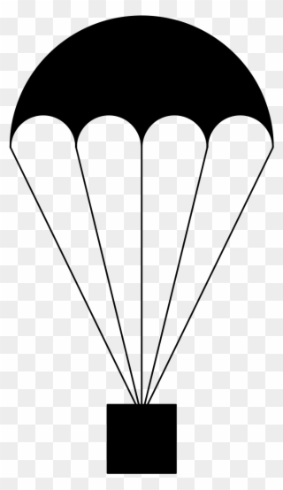 Parachute Clipart Newspaper - Hot Air Balloon - Png Download