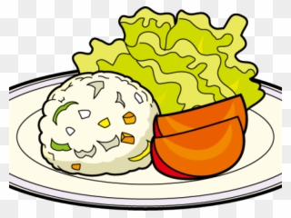 Salad Clipart Diet - Potato Salad Cartoon - Png Download