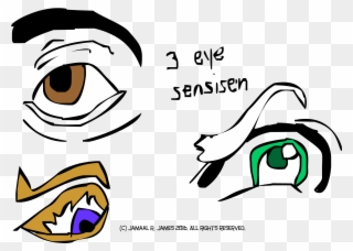3 Eye Character Design Drawn By Cartoonist Jamaal R Clipart