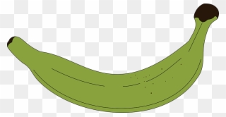 Vector Swirl Clipart Banana - Platano Vector Png Transparent Png