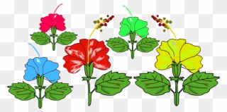 Hibiscus Red Flower Png - Chinese Hibiscus Clipart