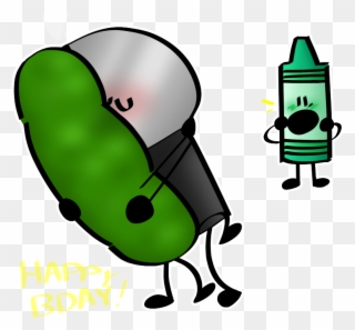 Wow I Can't Believe The Real Knife And Pickle Went - Inanimate Insanity 2 Knife X Pickle Clipart