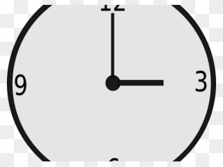 Watch Clipart Vector Png - Clock 3 Pm Png Transparent Png