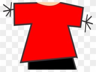 Polo Shirt Clipart Boy Clipart - Free Clipart Red Shirt - Png Download