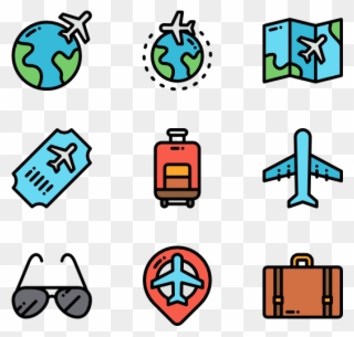 Aviation - 여행 아이콘 Png Clipart
