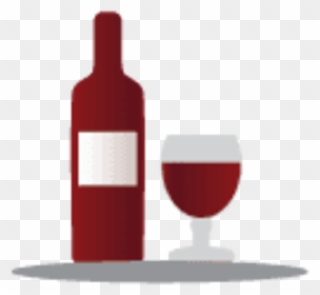 Bartender Image - Glass Bottle Clipart