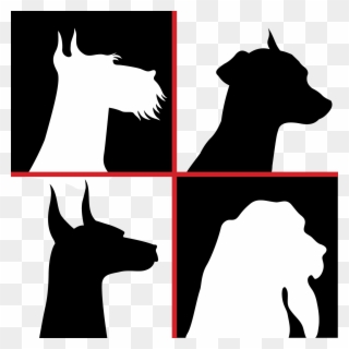 4 Dogs Graphic - Guard Dog Clipart