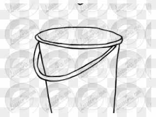 Bucket Clipart Bucket Outline - Drop In The Bucket - Png Download