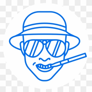 Las Vegas - Fear And Loathing In Las Vegas Drawings Clipart